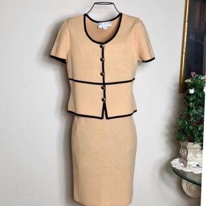 🎉HP🎉St. John classic knit skirt & jacket set